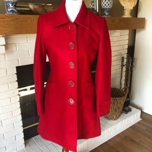 Wool Coat by Tulle Sz L